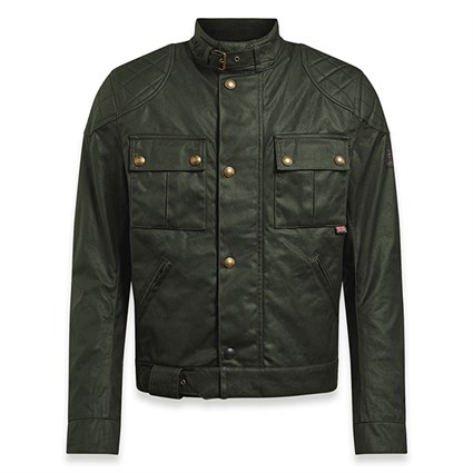 Belstaff Brooklands Mojave jacket in olive green