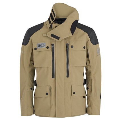 Belstaff Long Way Up jacket in dark sand