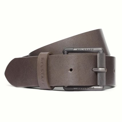 Belstaff Roller buckle belt in major brown