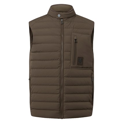Belstaff Chassis gilet in army olive