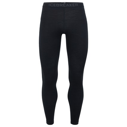 Icebreaker mens merino 200 Oasis leggings in black