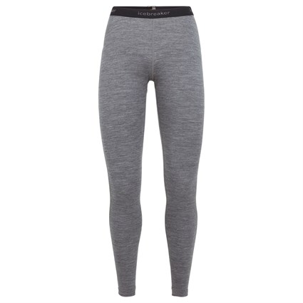 Icebreaker womens merino 200 Oasis leggings in gritstone heather