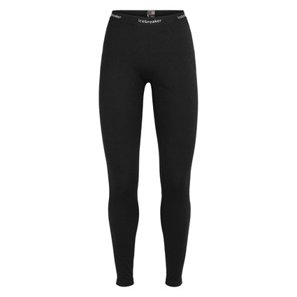 Icebreaker womens merino 200 Oasis leggings in black