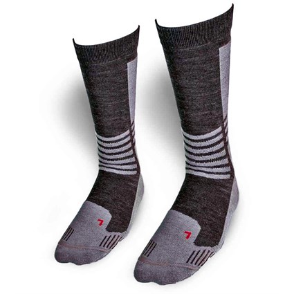 Daytona Long Socks in grey