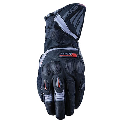 Five TFX2 WP gloves in black / grey