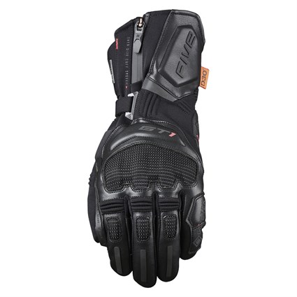 Five GT1 Evo GTX gloves in black