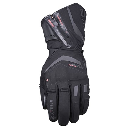 Five WFX Prime Evo GTX gloves in black
