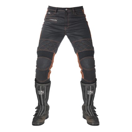 Fuel Sergeant 2 waxed pants in black