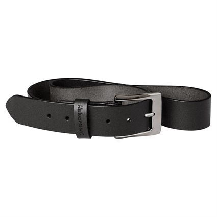 Halvarssons leather belt in black