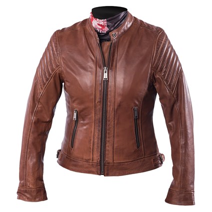 Helstons ladies Star jacket in camel