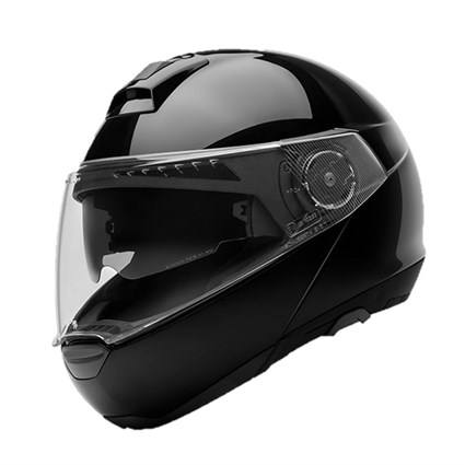 Schuberth C4 helmet in gloss black