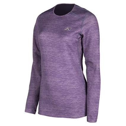 Klim Solstice ladies base layer shirt 2.0 in purple heather