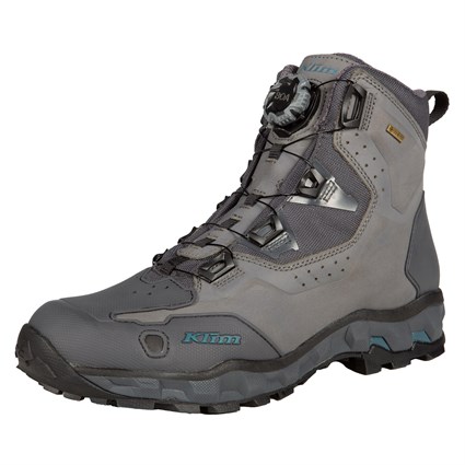 Klim Outlander GTX boots in castlerock petrol