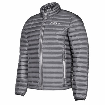 Klim Maverick down jacket in castlerock grey