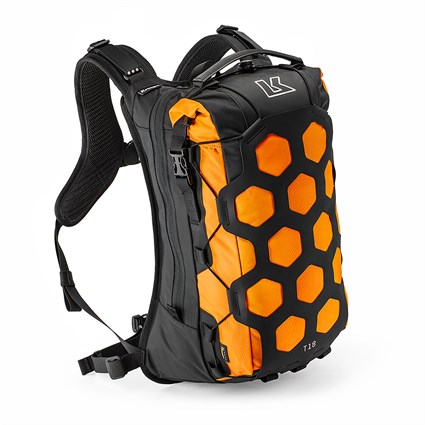 Kriega TRAIL18 adventure backpack in orange
