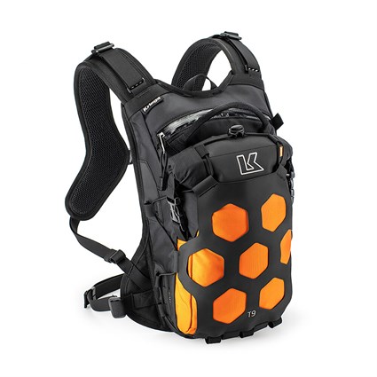 Kriega TRAIL9 adventure backpack in orange