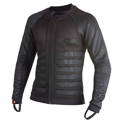 Pando Moto Commando AAA armoured base layer in black