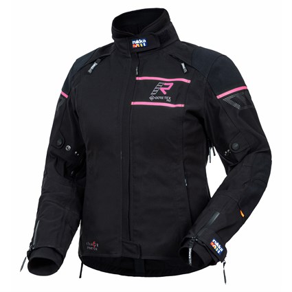 Rukka Lady Nivala jacket in black / pink