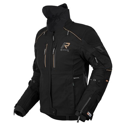Rukka ladies Nivala 2.0 jacket in black / gold