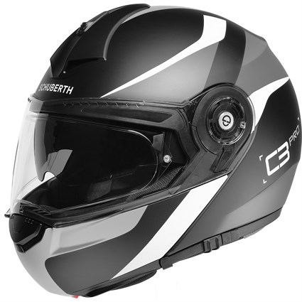 Schuberth C3 Pro Sestante helmet in grey
