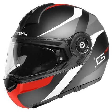 Schuberth C3 Pro Sestante helmet in red
