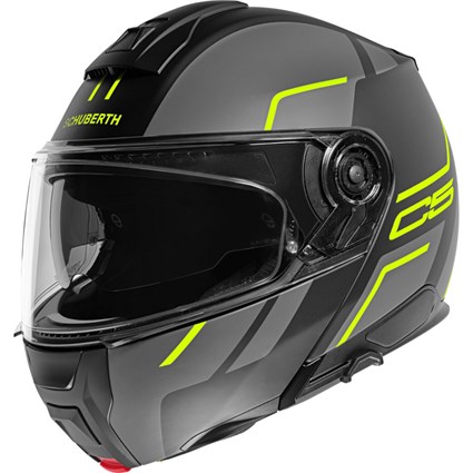 Schuberth C5 helmet in Master yellow