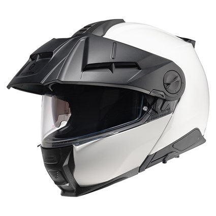 Schuberth E2 helmet in gloss white