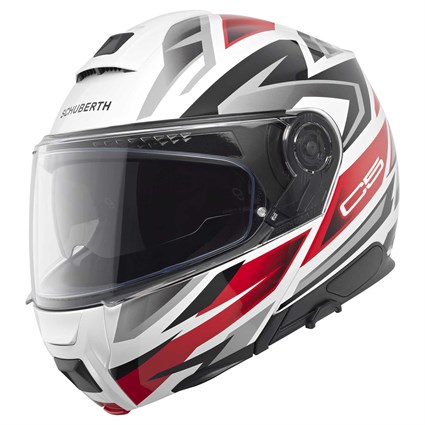 Schuberth C5 helmet Zenith red