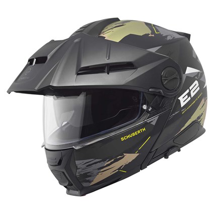 Schuberth E2 helmet in Trail green