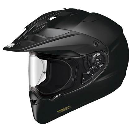 Shoei Hornet ADV helmet in gloss black