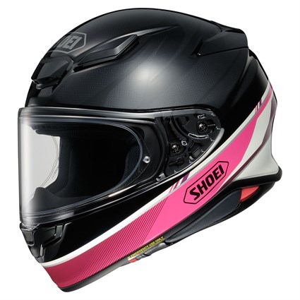 Shoei NXR2 Nocturne TC7 helmet in black / pink