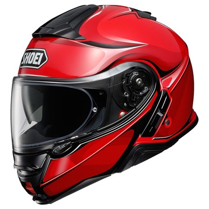 Shoei Neotec 2 Winsome TC1 helmet in red
