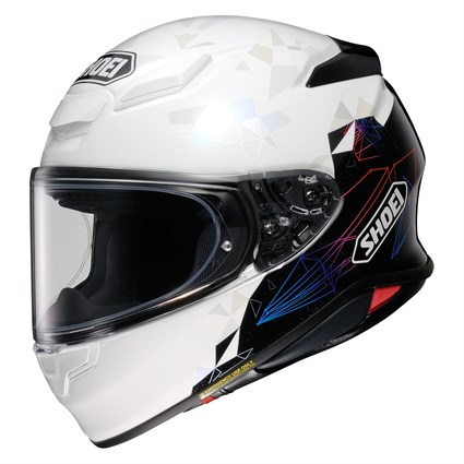 Shoei NXR2 Origami TC5 helmet in black / white
