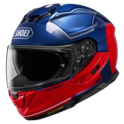Shoei GT Air 3 Mike TC2 helmet in red / blue