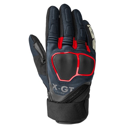 Spidi X-GT gloves in black / red / blue
