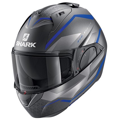 Shark Evo ES Yari Mat ABS helmet in grey