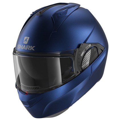 Shark Evo GT helmet in matt blue