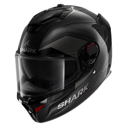 Shark Spartan GT Pro Carbon Ritmo DAU helmet in black
