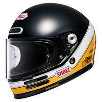 Shoei Glamster 06 Abiding TC-1 helmet in black / red