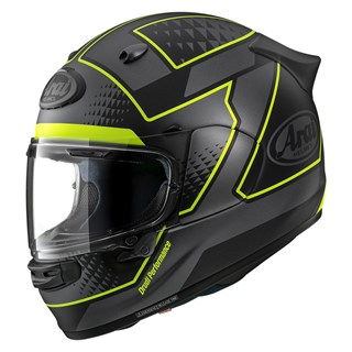 Arai Quantic GIU helmet in yellow