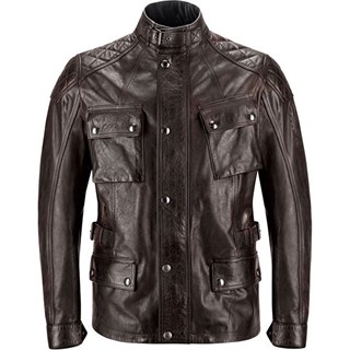 Belstaff Turner Brown Wax Leather jacket XXXL