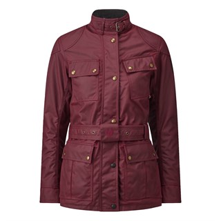 Belstaff Trialmaster ladies jacket in racing red