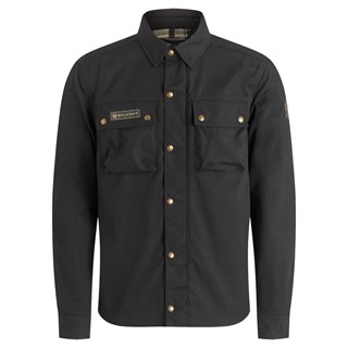 Belstaff Mansion riding shirt with D3O in black