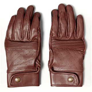 Belstaff Montgomery gloves in oxblood