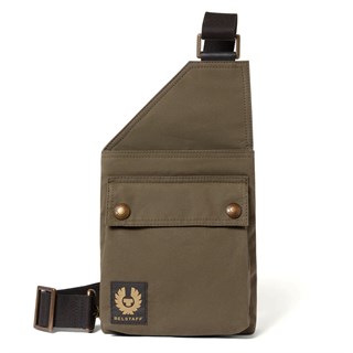 Belstaff Trialmaster Crossbody bag in olive