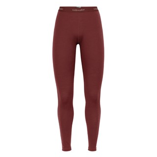 Icebreaker womens merino 200 Oasis leggings in berry