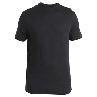 Icebreaker mens merino 150 Tech Lite T-shirt in black
