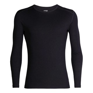 Icebreaker womens merino 260 Tech long sleeve crew base layer in hydro