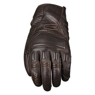 Five Tucson gloves in dark brown