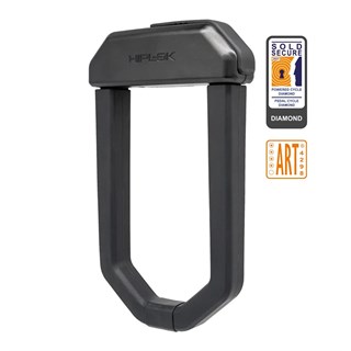 Hiplok DX1000 anti angle grinder bike lock with FREE REMINDER CABLE